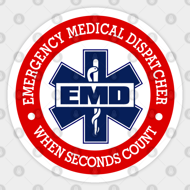 EMD (Emergency Medical Dispatcher) Sticker by grayrider